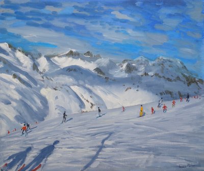 Berggipfel, Tignes, 2009 von Andrew Macara